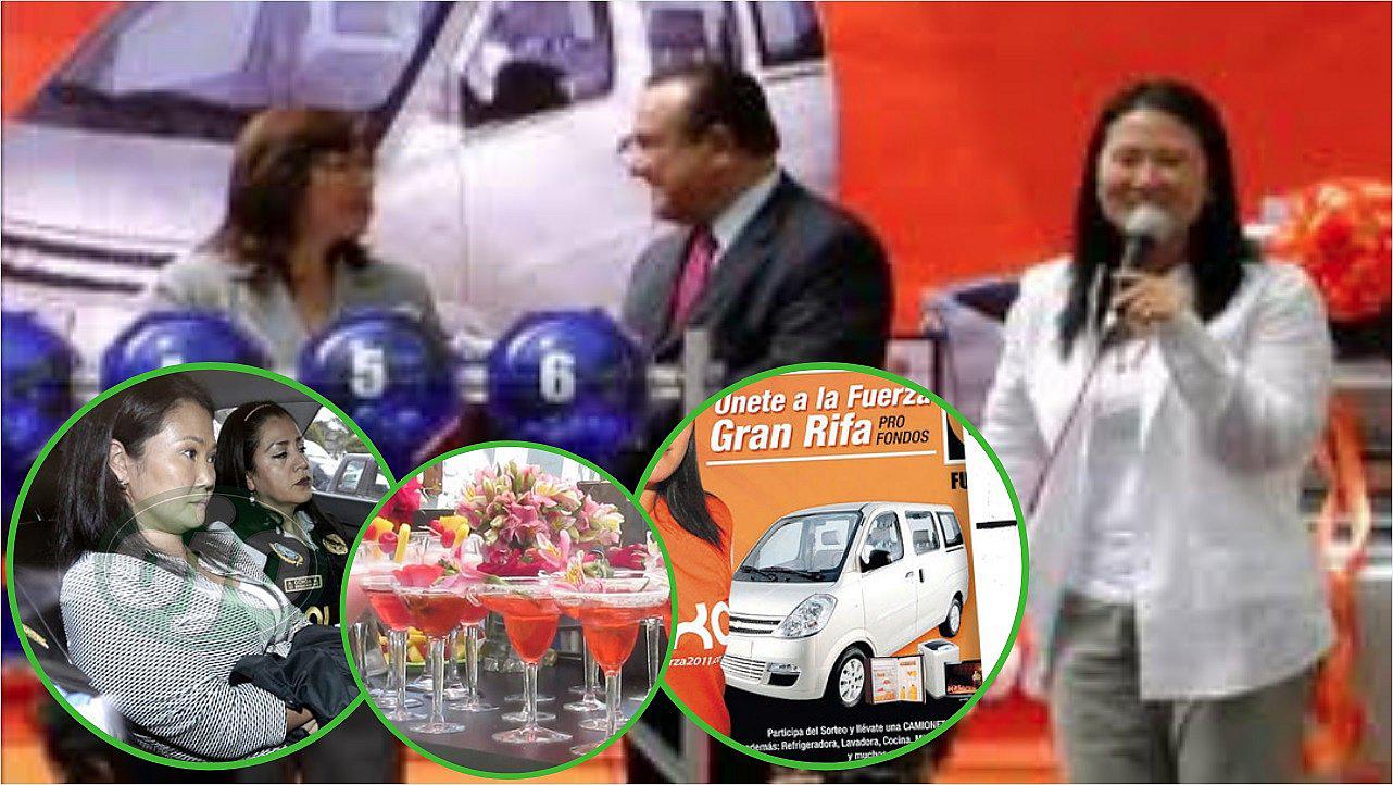 ​Keiko Fujimori: la historia de las rifas y el cóctel naranja que la llevaron a prisión
