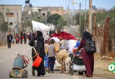 Crisis humanitaria en Rafah: 80 mil personas abandonan sus hogares tras próxima operación terrestre en Israel  