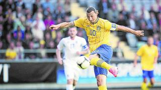 Ibrahimovic guiará  a Suecia en repechaje ante Dinamarca