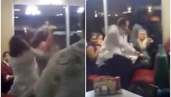 YouTube: dos americanas insultan a una mexicana y reciben la golpiza de su vida (VIDEO)