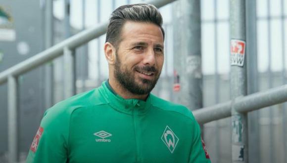 Claudio Pizarro tendrá dos partidos más para posteriormente retirarse del fútbol. (Foto: Werder Bremen)