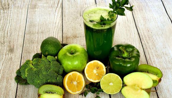 Los jugos verdes son sanos, poderosos y saciantes. (Foto: Pixabay)
