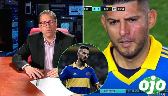 Phillip Butters se burla de Carlos Zambrano. Foto: (Willax TV | Captura/Video | Boca Juniors).