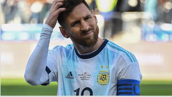 Lionel Messi sería sancionado hasta por dos años por sus declaraciones contra Conmebol 