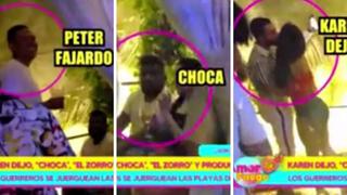 Karen Dejo minimiza su ampay en fiesta pese a que está prohibido y aclara: “yo no he ido con ‘Choca’”