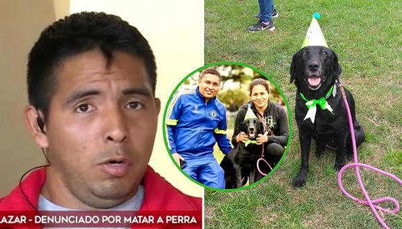 Hombre que mató a patadas a perrita labradora se defiende: "fui atacado" (VIDEO)