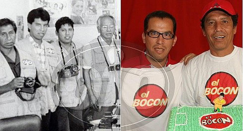 Fotos Inéditas de Daniel Peredo cuando empezó en el periodismo