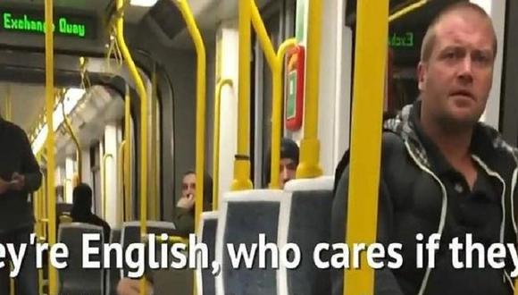 ​YouTube: Peruano graba insultos racistas contra pareja española en Inglaterra [VIDEO]