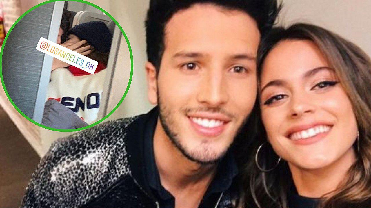 Sebastián Yatra y Tini Stoessel: las contundentes fotos en un avión que comprueban su romance  