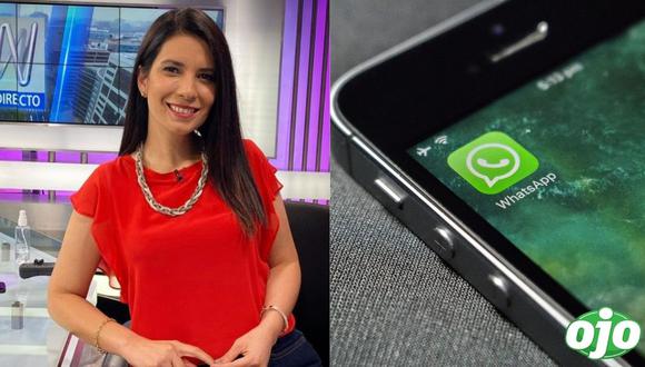 Canal N muestra por error chat privado de WhatsApp de Angélica Valdés
