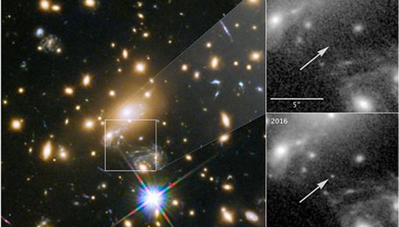 ​Estrella más lejana jamás vista está a 9 mil millones de años luz