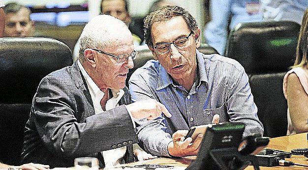 Huaicos e inundaciones salvan la cabeza a ministro Martín Vizcarra