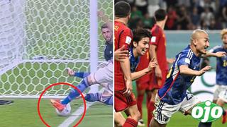 Viral: Evidencian gol que debió ser anulado de Japón ante España