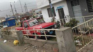 El Agustino: ​Usan zona de áreas verdes como cochera