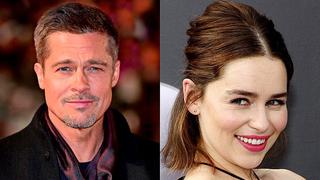 Emilia Clarke revela que Brad Pitt le ofreció fuerte suma de dinero por una cita