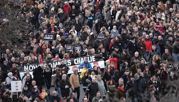  Millones marcharon en París  contra el terrorismo