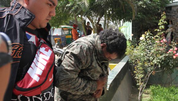  La Victoria: Policía captura a "Loco Embolo" 