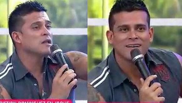 Christian Domínguez rompió su silencio y reveló cuántas veces fue infiel a sus parejas (VIDEO)