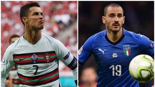 Cristiano Ronaldo recibió advertencia de Bonucci ante el posible Italia vs. Portugal en repechaje