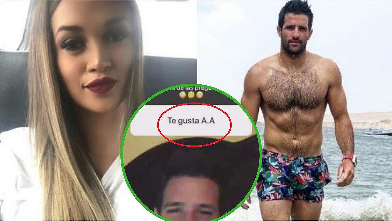 Angie Arizaga habla sobre las 'saliditas' con el desportista Stefano Peschiera 