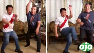 Kenji Fujimori y Jimmy Santi apoyan a Keiko y hacen el #ChinChinChallenge | VIDEO