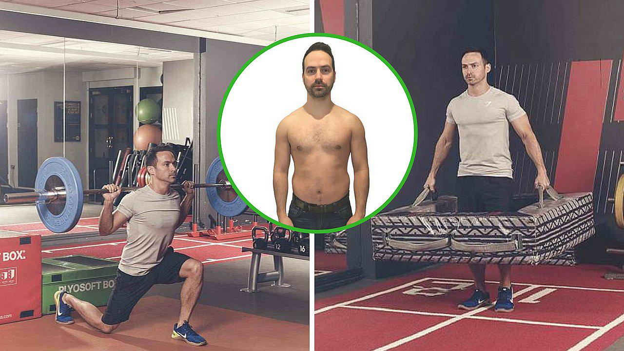 Padre obeso revela cómo bajó de peso y sacó músculos en solo 8 semanas 