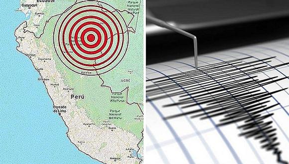Sismo de magnitud 5.2 se sintió esta tarde en Loreto