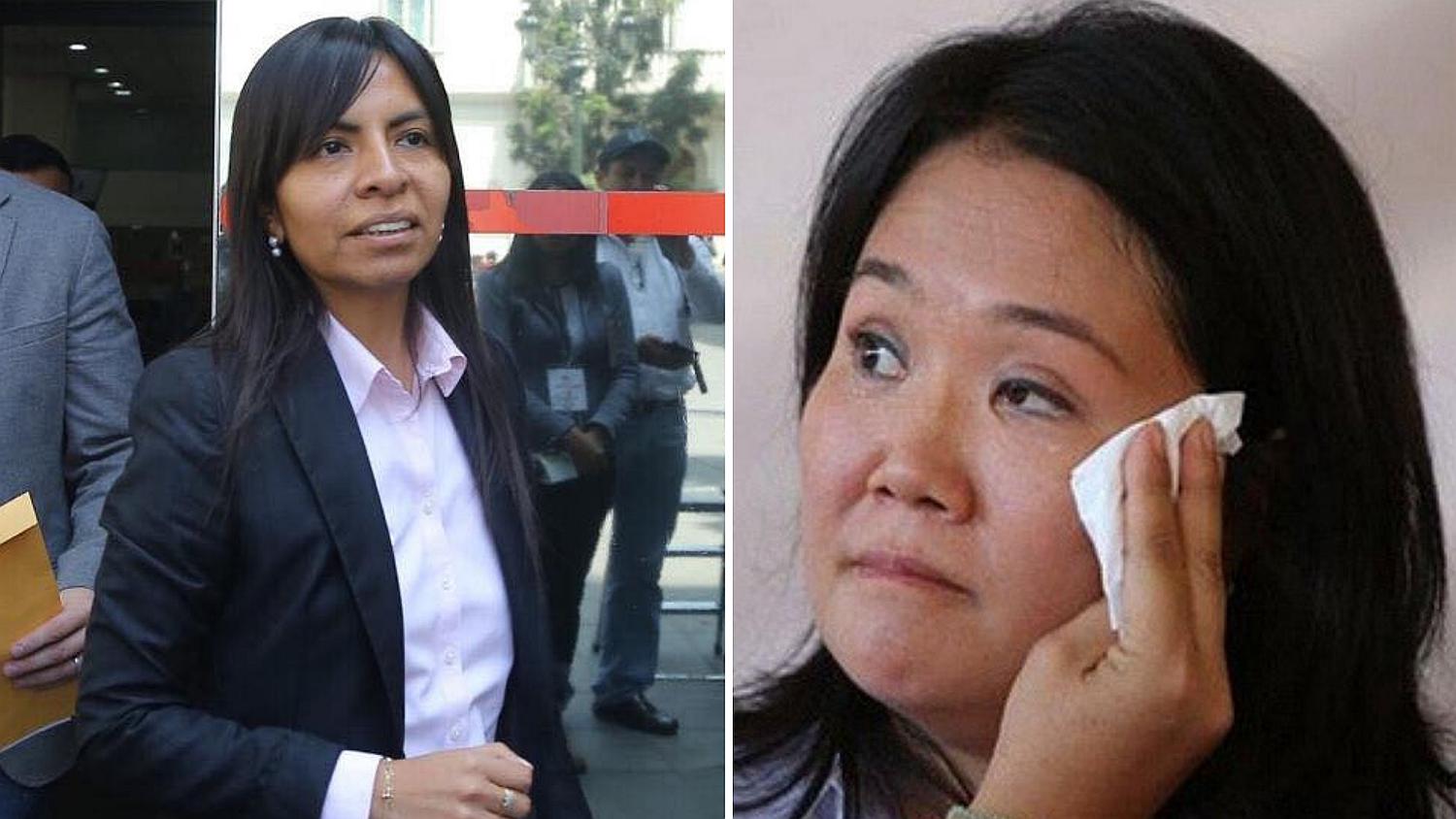 Keiko Fujimori "tiene un balde y se ducha con una jarrita", revela su abogada