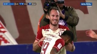 Universitario vs. Carlos Mannucci: Novick anotó de penal el 1-0 del equipo crema