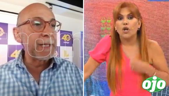 Magaly Medina cuadra a gerente de Latina TV | Imagen compuesta 'Ojo'