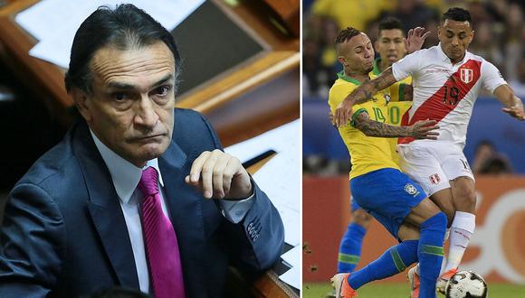 Héctor Becerril criticó a Yoshimar Yotún y lo responsabilizó por el segundo gol de Brasil  