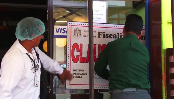 San Isidro: Clausuran dos cevicherías por deficiencias sanitarias 