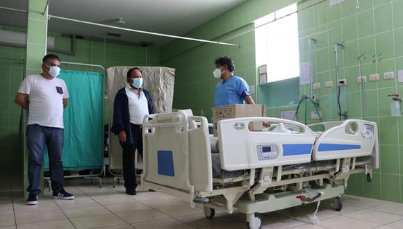 Estos equipos permitieron que un paciente con el 20% de saturación de oxígeno pueda ganarle la batalla al COVID-19 (Foto: Hospital Eleazar Guzmán)