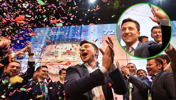 Un actor cómico gana las elecciones y se convierte en presidente de Ucrania