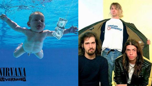 Nirvana: El niño de la portada de su disco “Nevermind” los demanda por pornografía infantil. (Foto: Composición/Instagram)