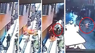 YouTube: cámaras captan preciso instante en que mujer es quemada viva en Tarapoto (VIDEO)