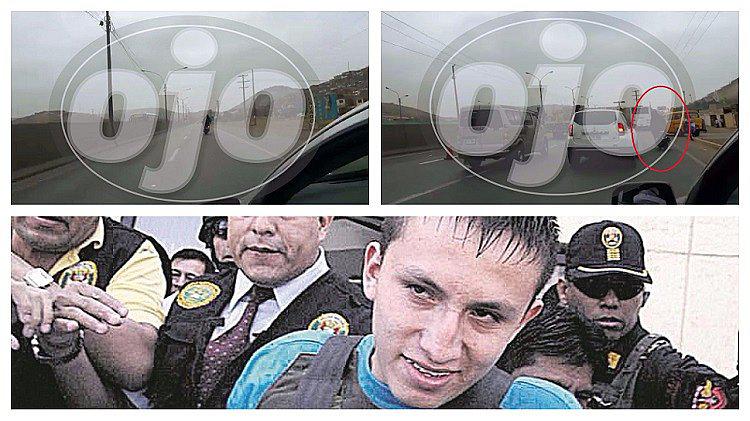 ​Gringasho sale de penal Ancón II y huye de los medios en motocicleta (VIDEOS)