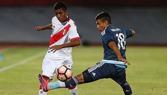 Sub-17: Argentina golea 3-0 a Perú que queda al borde de eliminación
