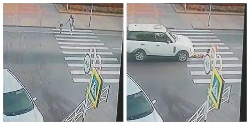 Niño es atropellado en avenida de doble sentido y salva de morir 