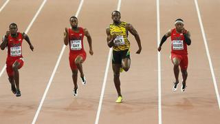 Usain Bolt bate al favorito Justin Gatlin y retiene el título de 100 metros