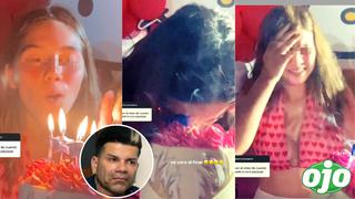 Hija del ‘Tomate’ Barraza se quema la cara con velas de su torta de cumpleaños: Así quedó su rostro  