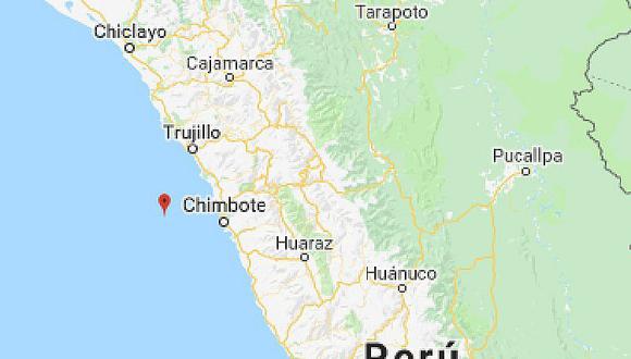 Sismo de 5.3 se registra en Chimbote