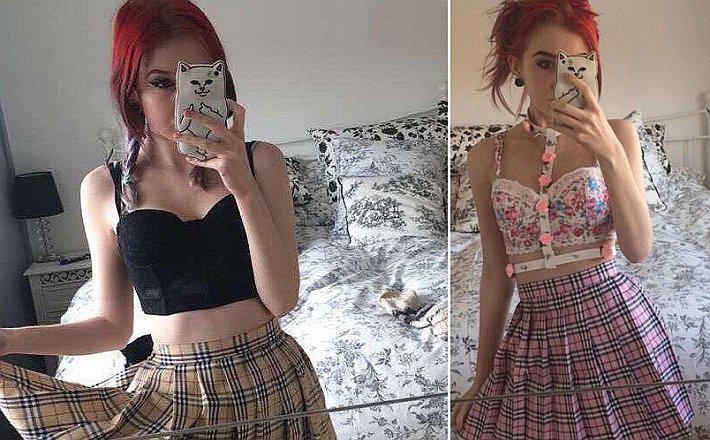 ​Facebook: Adolescente esconde una dura verdad bajo su falda y conmueve a todos