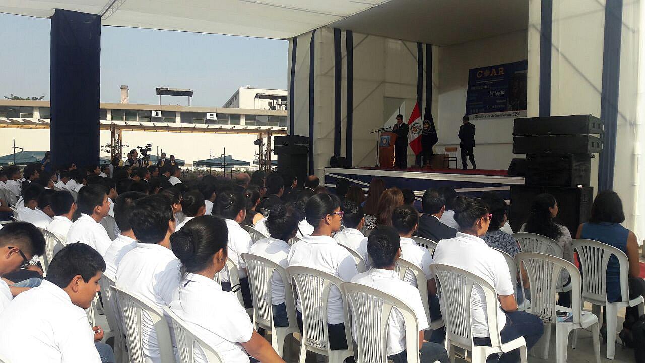 ​Huampani: Más de 900 estudiantes del COAR iniciaron el año escolar