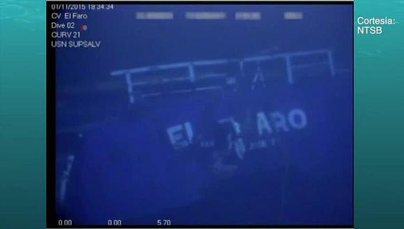 Naufragio: Hallan "caja negra" de buque de carga hundido con 33 tripulantes 