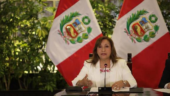 Dina Boluarte aseguró que Rosa Gutiérrez ha desplegado un plan contra el dengue. (Foto: GEC)