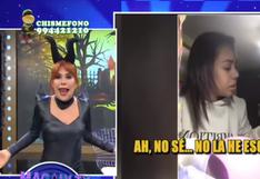 Magaly ataca a Mirella Paz cuando le dice: “no la conozco” | VIDEO