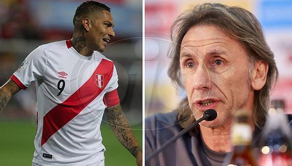 Ricardo Gareca sobre Paolo Guerrero: “Tengo un dolor enorme”
