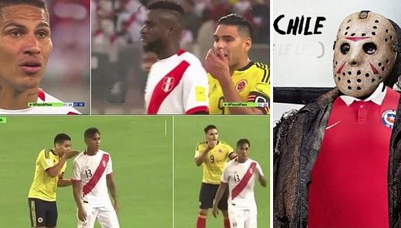 ​Chilenos recuerdan a Perú y Colombia y crean el hash tag: “La maldición de Chile” (FOTOS)