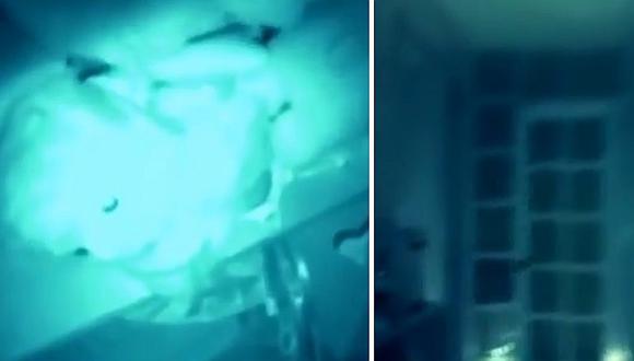 Aterrador fenómeno paranormal es grabado en edificio de Surco por cámaras de TV (VIDEO)